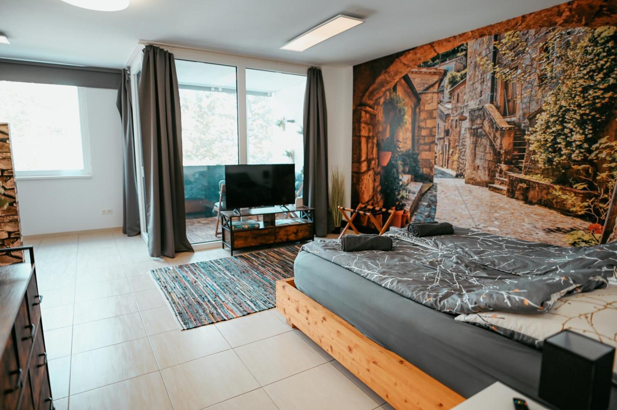 Danube Island Apartment 3 Wenen Buitenkant foto